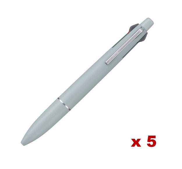 5 x Jetstream Light Touch Ink Multi Pen MSXE-LS 0.5mm - Mist Blue