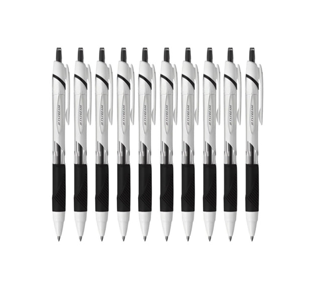 10 x Jetstream SXN-150 0.5mm Black Ballpoint Pen