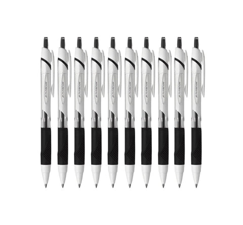 10 x Jetstream SXN-150 0.5mm Black Ballpoint Pen