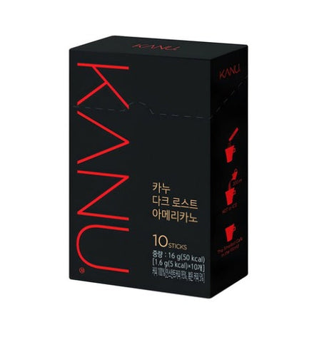 KANU Dark Roast Americano Coffee Mix 1.6g x 10 sticks by KANU