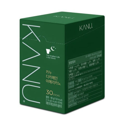 KANU Decaf Americano Coffee Mix 1.6g x 30 sticks by KANU