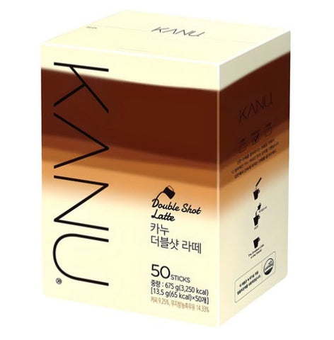 KANU Double Shot Latte Stick Coffee 13.5g x 50 sticks by KANU