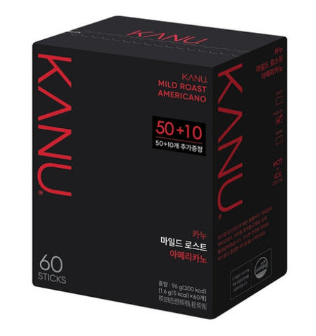 KANU Mild Roast Americano Coffee Mix 1.6g x 60 sticks by KANU