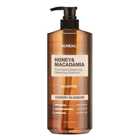 KUNDAL Honey & Macadamia Nature Shampoo Cherry Blossom 1.058L
