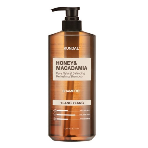KUNDAL Honey & Macadamia Nature Shampoo Ylang Ylang 1.058L
