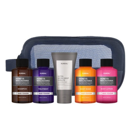 KUNDAL Travel Kit 5-Piece Set Type 2 by KUNDAL