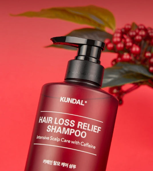 KUNDAL Caffeine Anti-Hair Loss Functional Shampoo Baby Powder 500ml