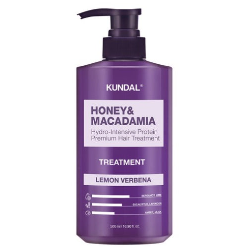 KUNDAL Honey & Macadamia Hair Treatment Lemon Verbena 500ml