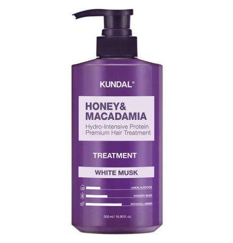 KUNDAL Honey & Macadamia Hair Treatment White Musk 500ml