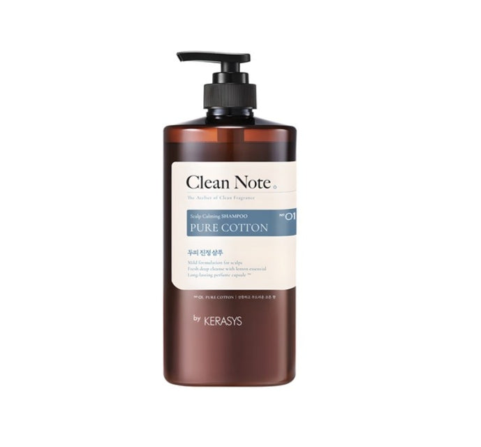 Kerasys Clean Note Pure Cotton Shampoo 1L from Korea