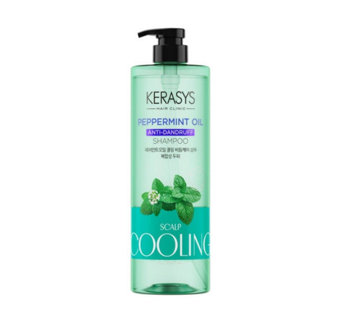 Kerasys Peppermint Oil Anti-dandruff Shampoo 1L from Korea