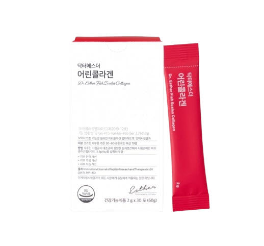 ESTHER FORMULA Korean Fish Scale Collagen, 30 Packets from Korea_KT