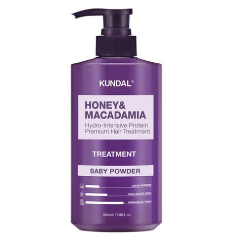 Kundal Honey & Macadamia Hair Treatment Baby Powder 500ml