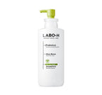 LABOH shampoo bottle with pump on a white background