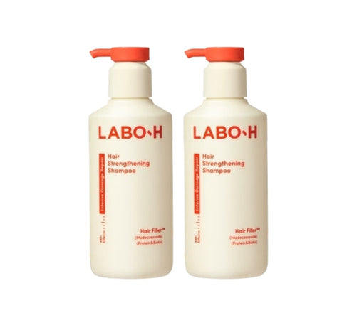 2 X LABO-H Hair Strengthening Shampoo Intense Damage Repair 430ml from Korea