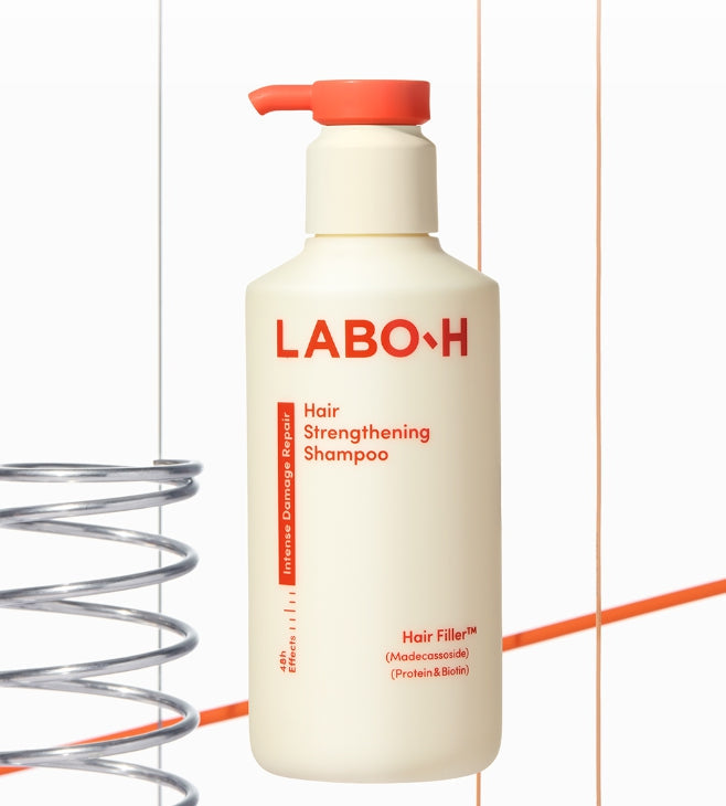 LABO-H Hair Strengthening Shampoo Intense Damage Repair 430ml from Korea by LABO-H