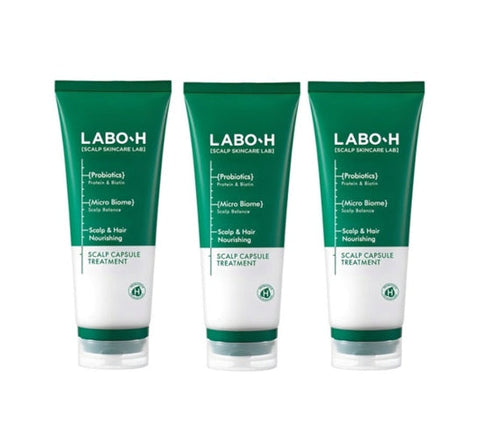3 x LABO-H Scalp Strengthening Clinic Capsule Treatment Hair Loss Care 220ml from Korea