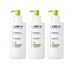 3 x LABO-H Probiotics Hair Loss Relief Sensitive Derma Shampoo 400ml from Korea
