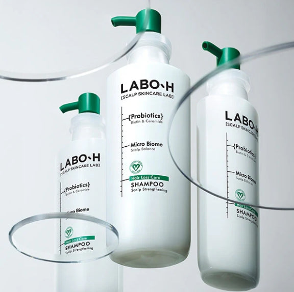 LABO-H Scalp Strengthening Clinic Shampoo Hair Loss Care 400ml from Korea