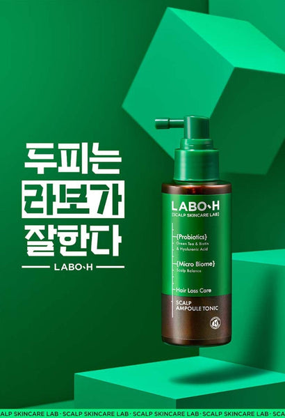 LABO-H Scalp Strengthening Clinic Ampoule Tonic Hair Loss Care 100ml from Korea