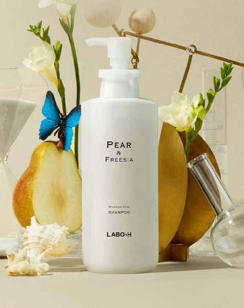 LABO-H Scalp Strengthening Hair Loss Care Pear & Freesia Shampoo 400ml + Treatment 200ml from Korea by LABO-H