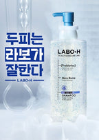 2 x LABO-H Hair Loss Care Scalp Cooling & No Sebum Shampoo 400ml from Korea