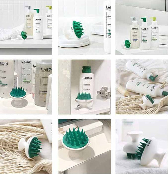 2 x LABO-H Premium Shampoo Brush from Korea by LABO-H