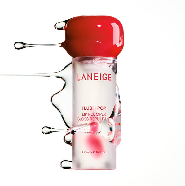 2 x LANEIGE Flush Pop Lip Plumper 4.2ml + Samples (2 Items) from Korea