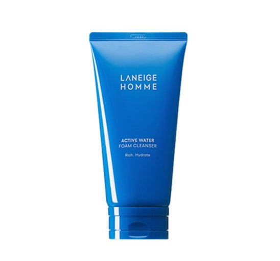 LANEIGE Homme Active Water Foam Cleanser 150ml from Korea