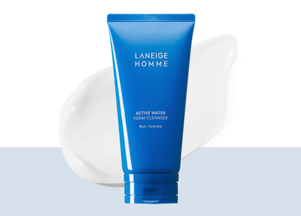 LANEIGE Homme Active Water Foam Cleanser 150ml from Korea