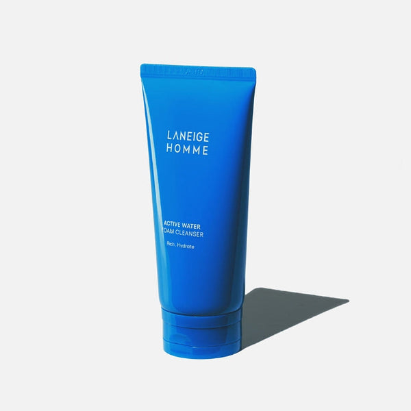 3 x LANEIGE Homme Active Water Foam Cleanser 150ml from Korea