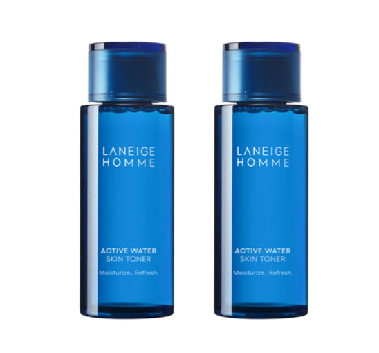 2 x [MEN] LANEIGE Homme Active Water Skin Toner 180ml from Korea