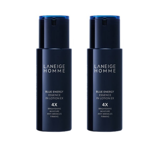 2 x [MEN] LANEIGE Homme Blue Energy Essence in Lotion EX 125ml from Korea