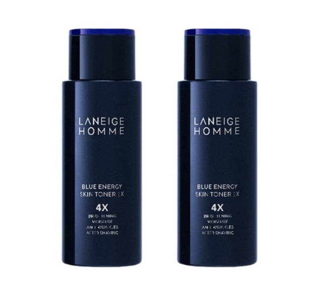 2 x [MEN] LANEIGE Homme Blue Energy Skin Toner EX 180ml