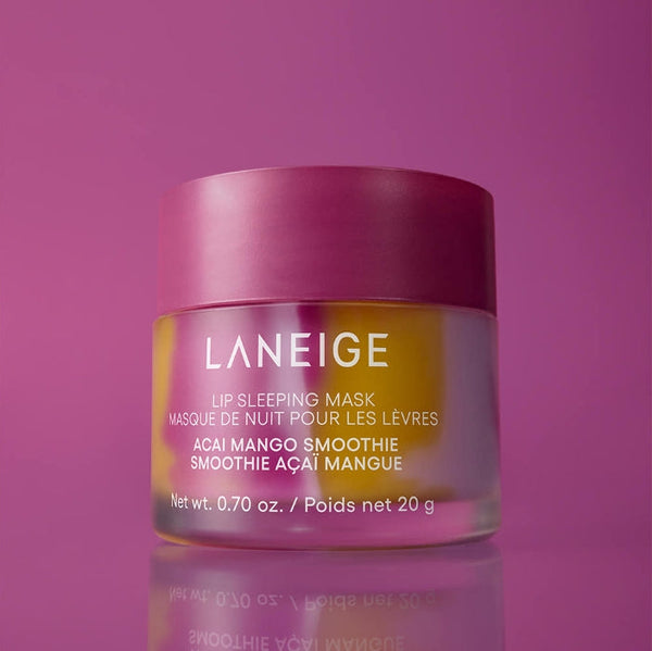 2 x LANEIGE Lip Sleeping Mask Acai Mango Smoothie 20g from Korea