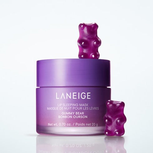 LANEIGE Lip Sleeping Mask EX Gummy Bear 20g from Korea + LANEIGE Samples(3 Items) by LANEIGE