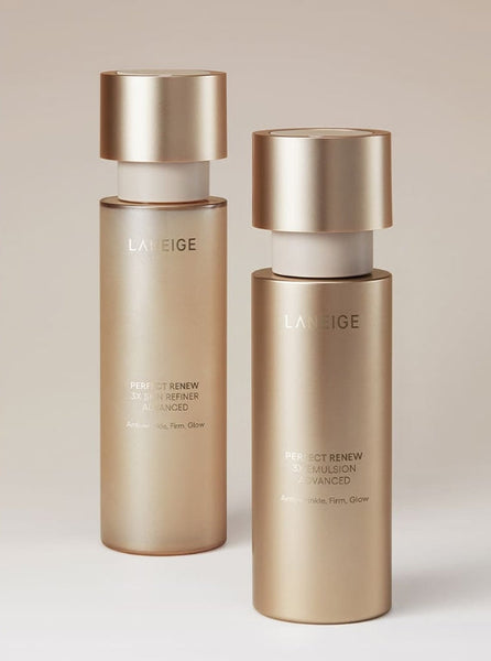 LANEIGE Perfect Renew 3X Emulsion Advanced 130ml + Samples(2 Items) from Korea