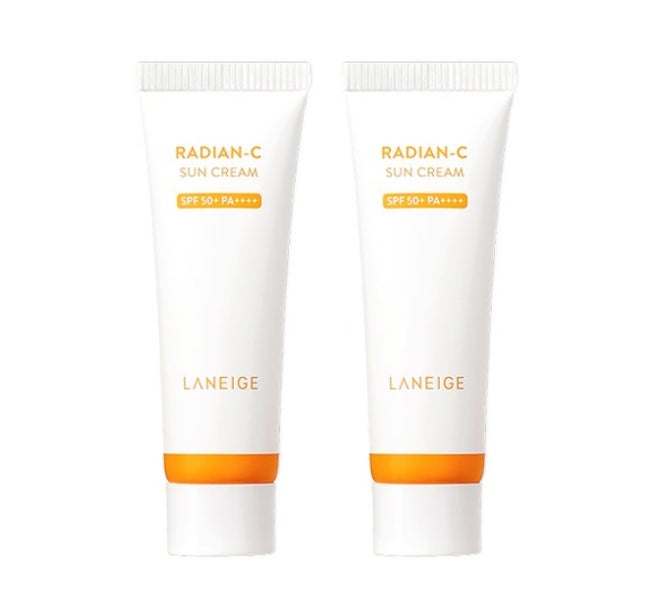2 x LANEIGE Radian-C Sun Cream 50g SPF50+ PA++++
