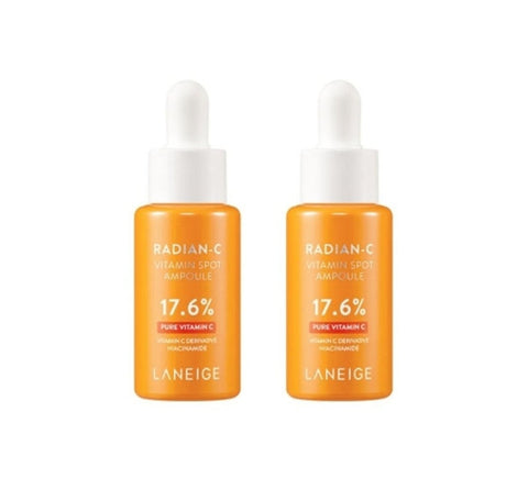 2 x LANEIGE Radian-C Vitamin Spot Ampoule 10g