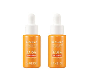 2 x LANEIGE Radian-C Vitamin Spot Ampoule 10g from Korea