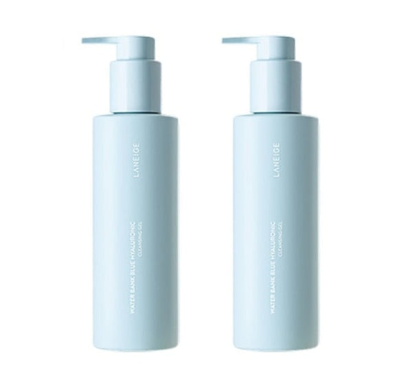 2 x LANEIGE Water Bank Blue Hyaluronic Cleansing Gel 200ml from Korea