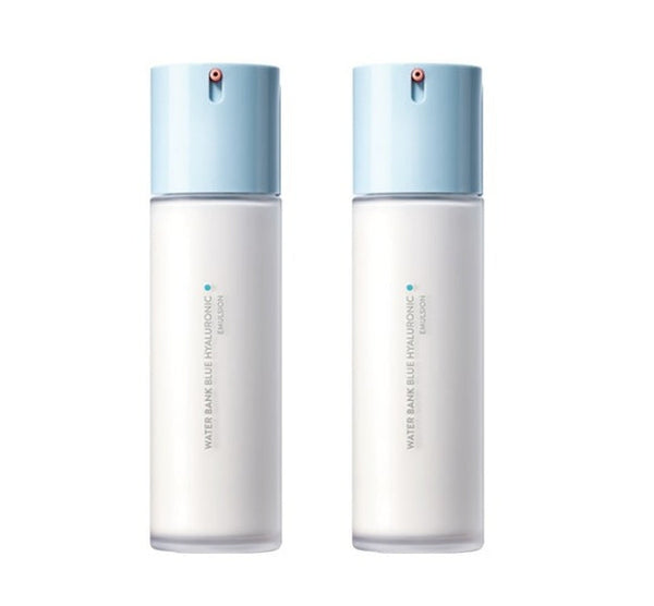 2 x LANEIGE Water Bank Blue Hyaluronic Emulsion for Combination to Oily Skin 120ml from Korea