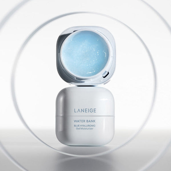 2 x LANEIGE Water Bank Blue Hyaluronic Gel Cream Refill 50ml + Samples (2 Items) from Korea