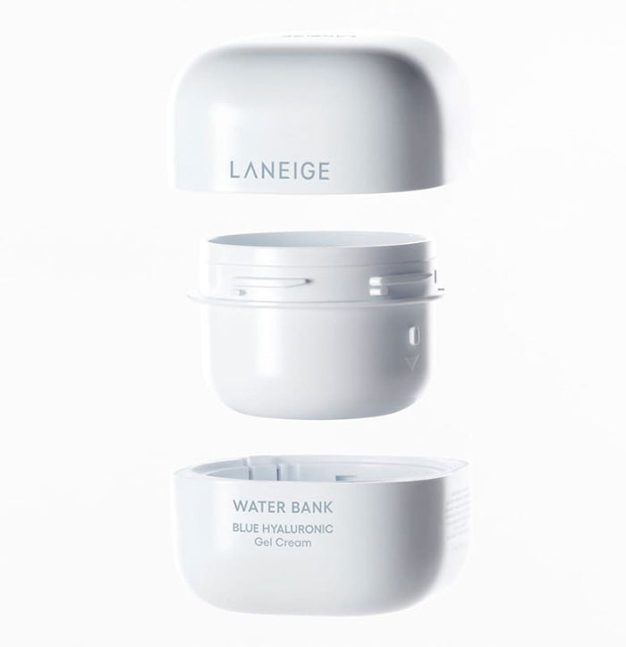 LANEIGE Water Bank Blue Hyaluronic Gel Cream Refill 50ml + Samples (2 Items) from Korea
