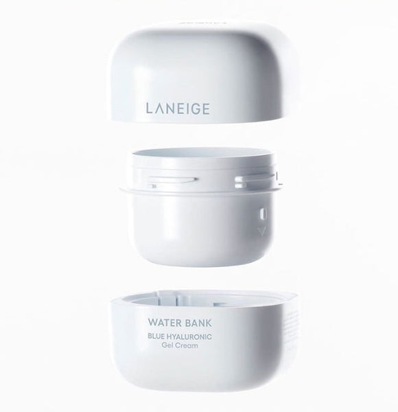 2 x LANEIGE Water Bank Blue Hyaluronic Gel Cream Refill 50ml + Samples (2 Items) from Korea