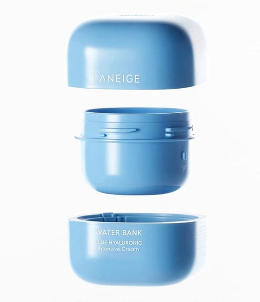 LANEIGE Water Bank Blue Hyaluronic Intensive Cream Refill 50ml + Samples (2 Items) from Korea