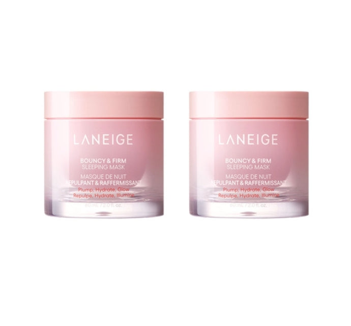2 x LANEIGE Bouncy & Firm Sleeping Mask 60ml