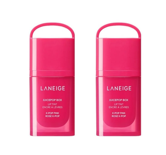 2 x LANEIGE Juicepop Box Lip Tint 4.2g (K-Pop Pink) from Korea