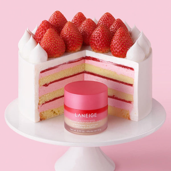 2 x LANEIGE Lip Sleeping Mask Strawberry Shortcake 20g from Korea