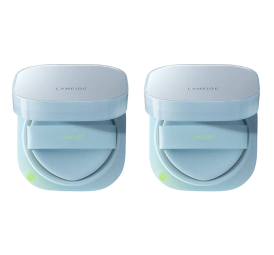 2 x LANEIGE Neo Cushion Mewy #25C (Main 15g) SPF 42 PA++ Plus Samples(2 Items) from Korea